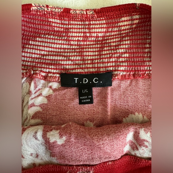 CLOSET CLEAR OUT: TDC Topson Wrap Top & Midi Skirt Set - Picture 8 of 14